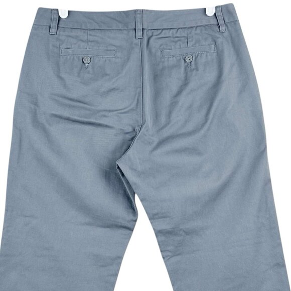 Lands' End Women Lead Color Casual  Pants Sz 10 Straight Leg Mid Rise No stretch - Picture 4 of 12